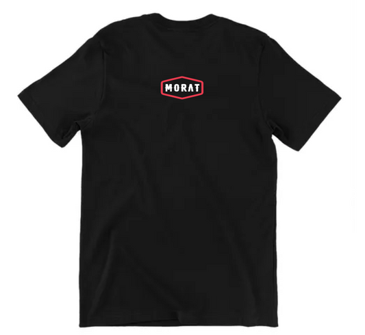 Playera Morat | Negra | Collage Gira los estadios