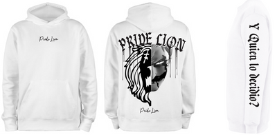 Sudadera de Escanor  | Blanco | Pride Lion