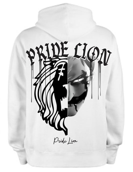 Sudadera de Escanor  | Blanco | Pride Lion