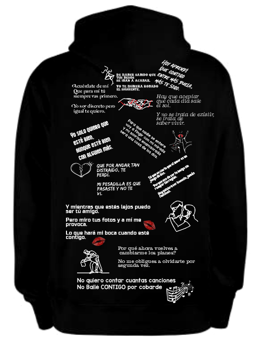 Sudadera Morat | Pintura | Frases