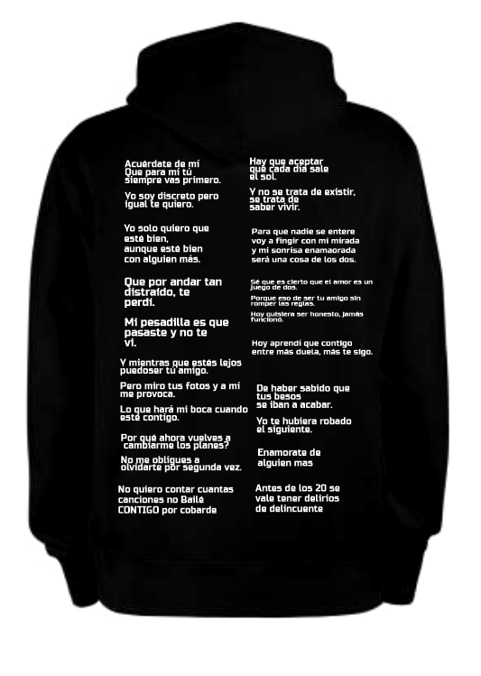 Sudadera Morat N | Pintura | Frases