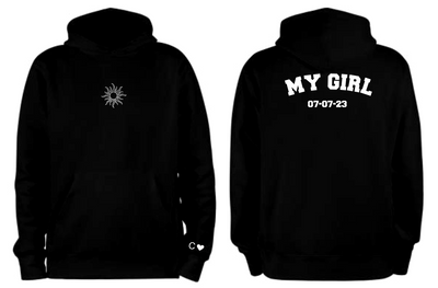 Sudadera  | Sol y Luna | Negro | C