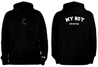 Sudadera  | Sol y Luna | Negro | M
