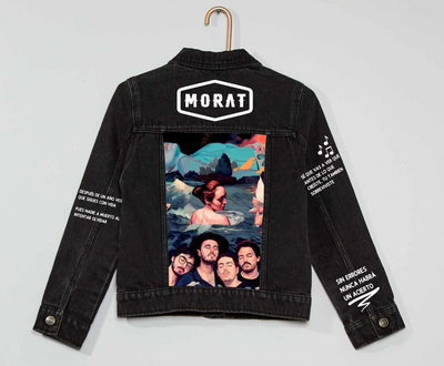 Chaqueta de lona  | Negro | Morat| Hombre | Otras se pierden