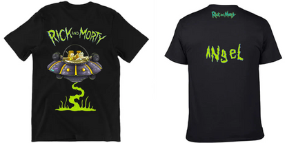 Playera Personalizada | Rick and Morty | Angel