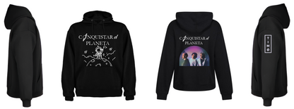 Sudadera | Negro | Timo Personajes | Conquistar el planeta