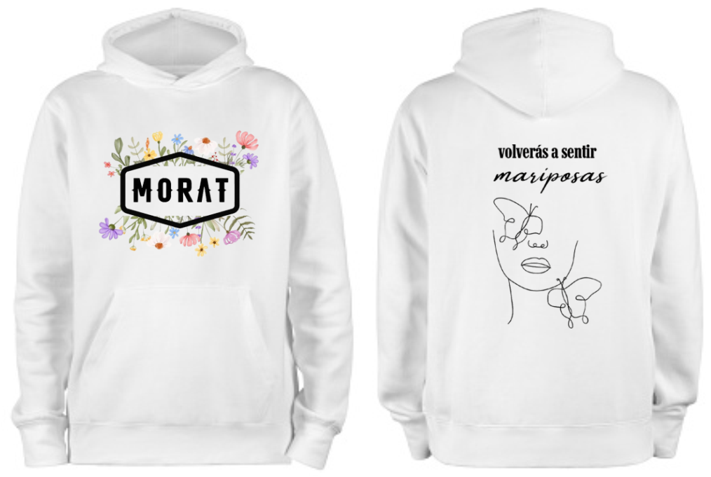 Sudadera Morat | Blanco | MORAT | Flores