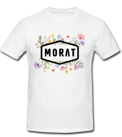 Playera Blanca Morat | Blanco | Flores