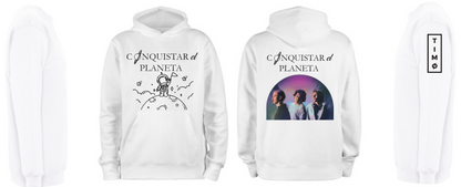 Sudadera | Blanco | Timo Personajes | Conquistar el planeta (copia)