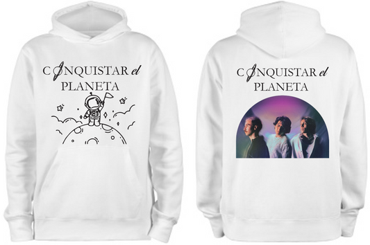 Sudadera | Blanco | Timo Personajes | Conquistar el planeta (copia)