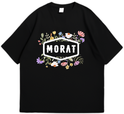 Playera Oversize | Negra | Volveras a sentir Mariposas