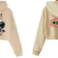 Sudadera Tipo Crop Top | Morat | Beige| Por si no te vuelvo a ver