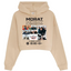 Sudadera Tipo Crop Top | Morat | Beige| ¿A donde vamos?