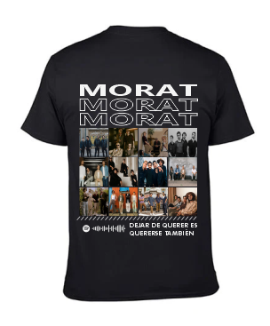 Playera negra | MORAT | Date la vuelta