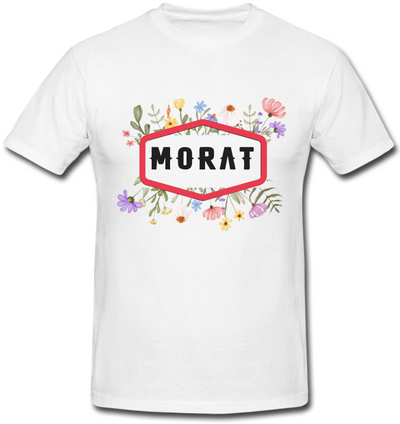 Playera Blanca Morat | Blanco | Flores