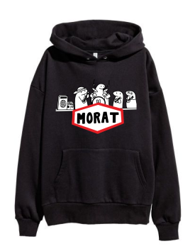 Sudadera negra | Morat | Flork
