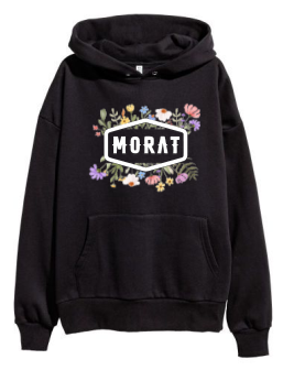 Sudadera negra | Morat | Y volveras a sentir mariposas