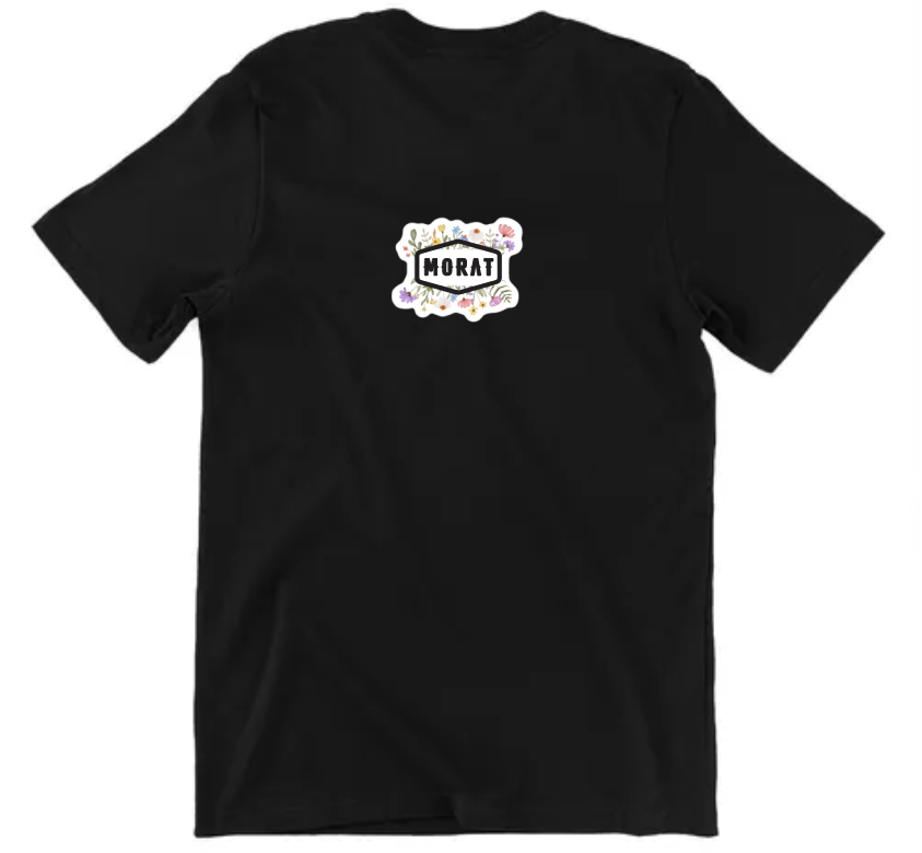 Playera Morat | Negra | Diseño Astrid