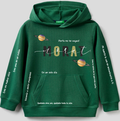 Sudadera verde | MORAT | Palabras dispersas