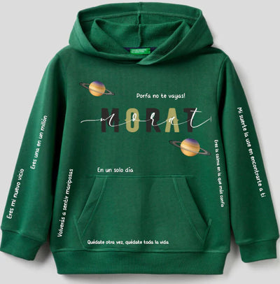 Sudadera verde | MORAT | Palabras dispersas, Frases