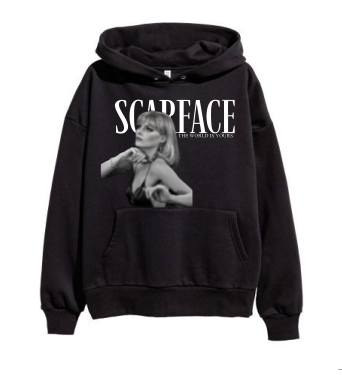 Sudadera negra | Scarface | Elvira