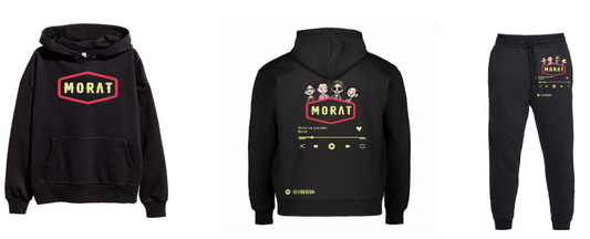 Conjunto Morat | Negro | Spotify | Fluorescente