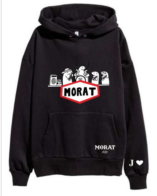 Sudadera negra | MORAT | Personajes animados | J