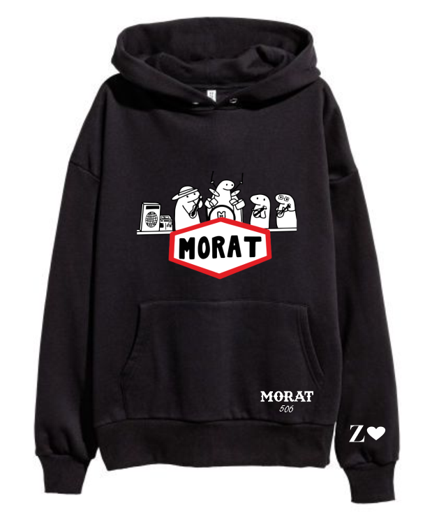 Sudadera negra | MORAT | Personajes animados | Z