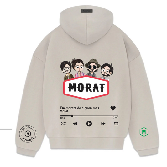 Sudadera Morat | Beige | Enamórate de alguien mas