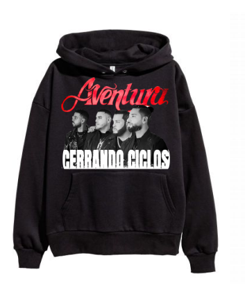 Sudadera negra | Aventura | Romeo Santos