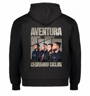 Sudadera negra | Aventura | Romeo Santos