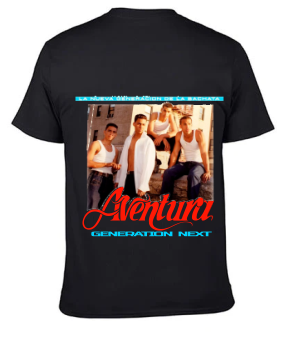 Playera negra | Aventura | Generation next