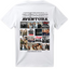 Playera blanca | Aventura | Collage
