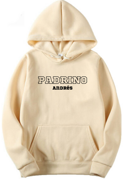 Sudadera personalizada | Beige | Padrino