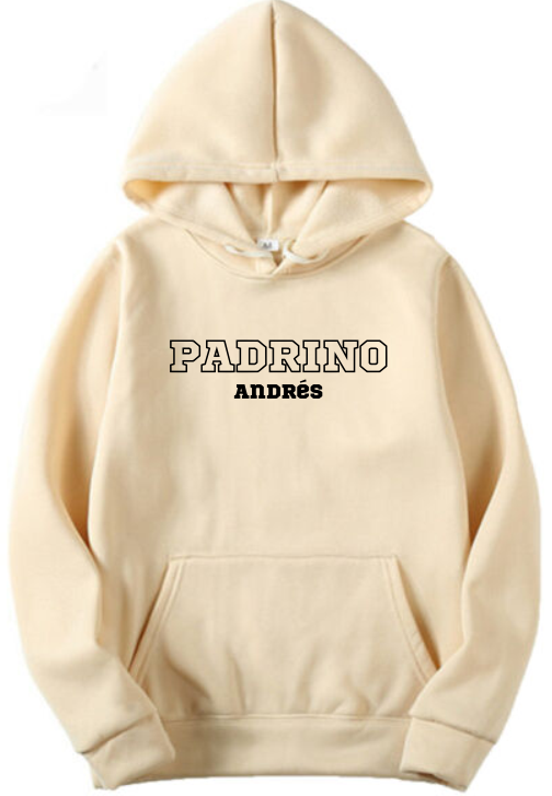 Sudadera personalizada | Beige | Padrino