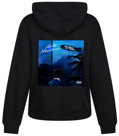 Sudadera Personalizada| Nata Montana| The World is Yours