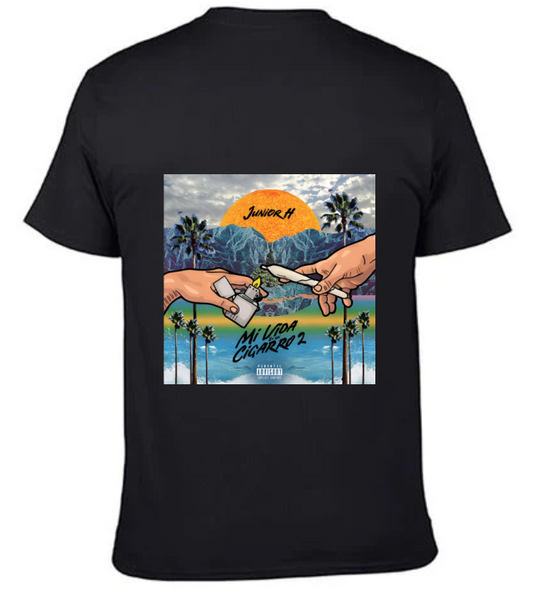 Playera Personalizada | Junior H| Mi vida en un cigarro
