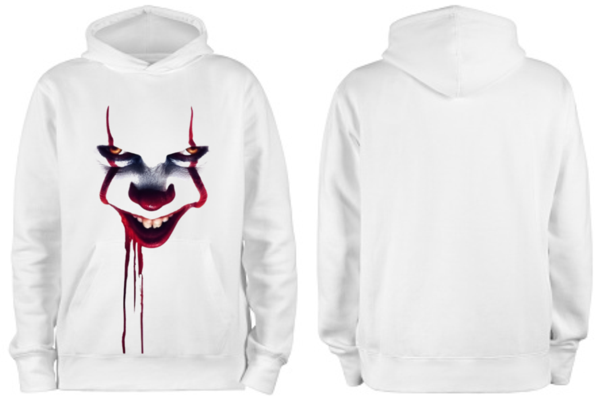 Sudadera Personalizada| Blanca| Pennywise 1