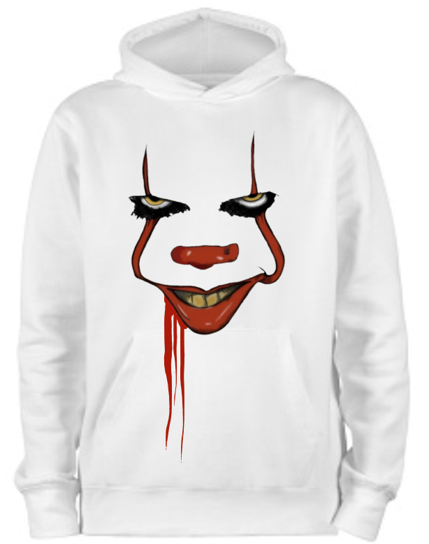Sudadera Personalizada| Blanca| Pennywise 2