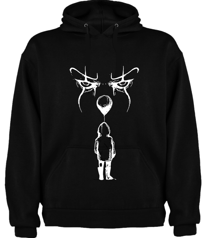 Sudadera Personalizada| Negra| Pennywise 3