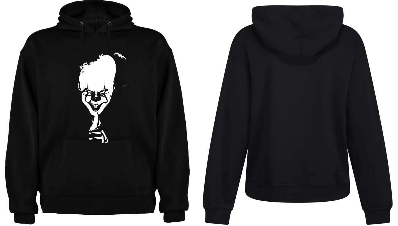 Sudadera Personalizada| Negra| Pennywise 2