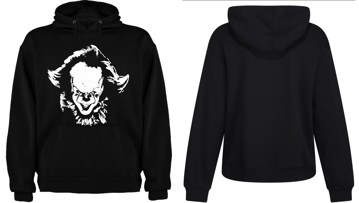 Sudadera Personalizada| Negra| Pennywise 2