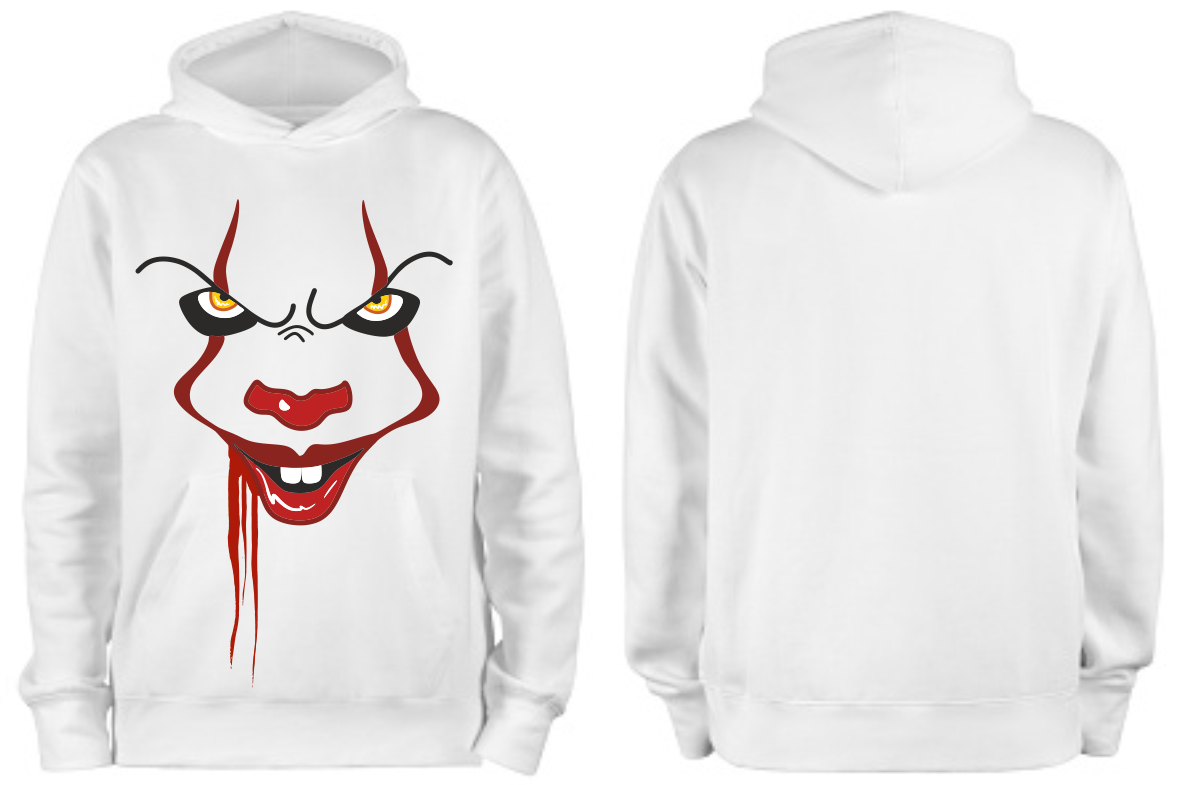 Sudadera Personalizada| Blanca| Pennywise 4