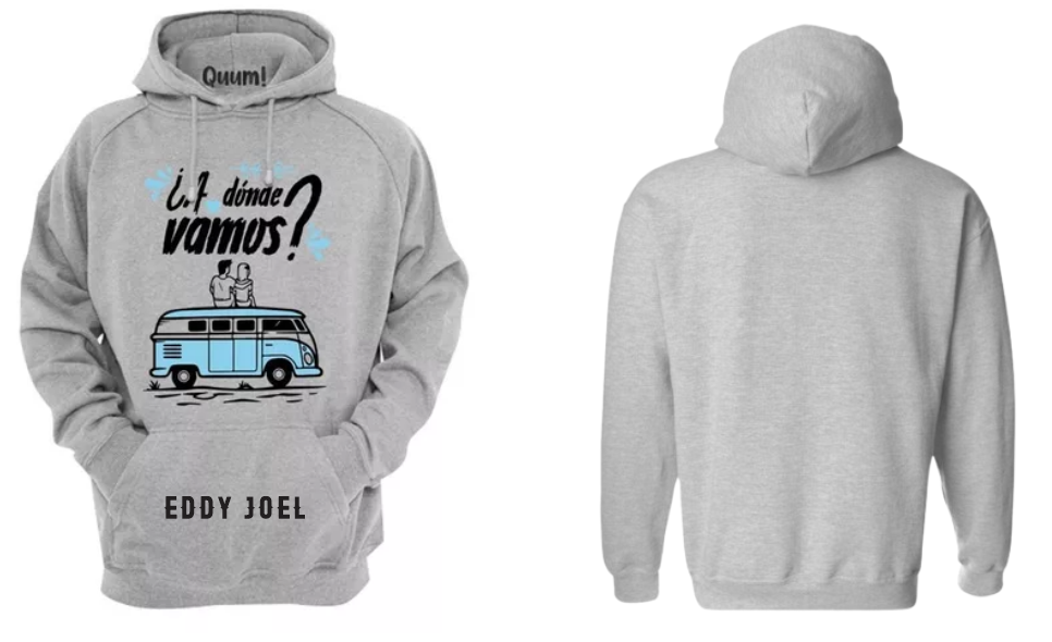 Sudadera Morat| Gris| Eddy Joel