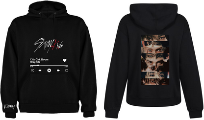 Sudadera personalizada| Negra| Stray Kids