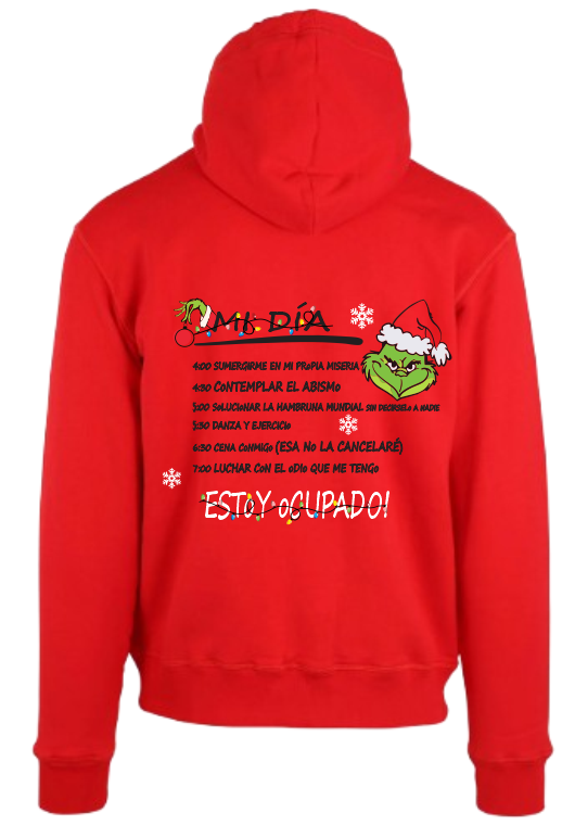 Sudadera Roja| Grinch| Pareja 2