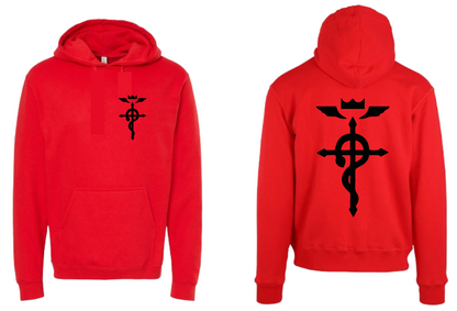 Sudadera Roja| Full Metal Alchemist