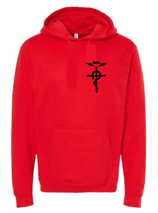 Sudadera Roja| Full Metal Alchemist