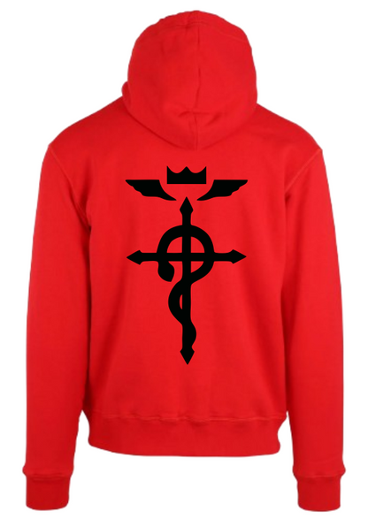 Sudadera Roja| Full Metal Alchemist