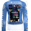 Chaqueta de lona  | Coldplay| Galaxia| Dama